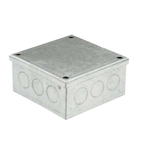 electrical adaptable box|galvanised adaptable box with knockouts.